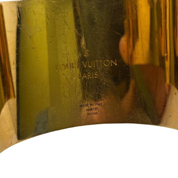 LOUIS VUITTON Gold Bracelet - Picture 8 of 9